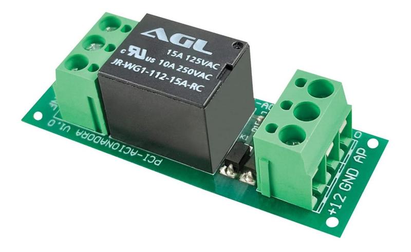 Imagem de Modulo Agl Trava Elétrica Sinaleiro Motor De Portão Placa 3180