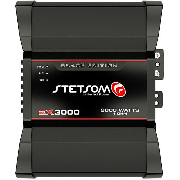 Imagem de Módulo Amplificador Digital Stetsom EX3000 Black 3000 Watts Rms 1 Canal - 1 Ohm