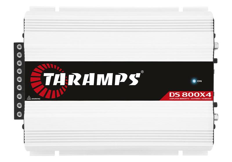 Imagem de Módulo Amplificador Digital Taramps DS 800x4 - 4 Canais - 800 Watts RMS - 2 Ohms