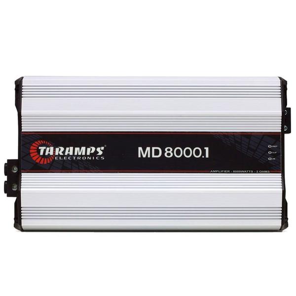 Imagem de Módulo Amplificador Digital Taramps MD 8000 - 1 Canal - 8000 Watts RMS - 1 Ohm