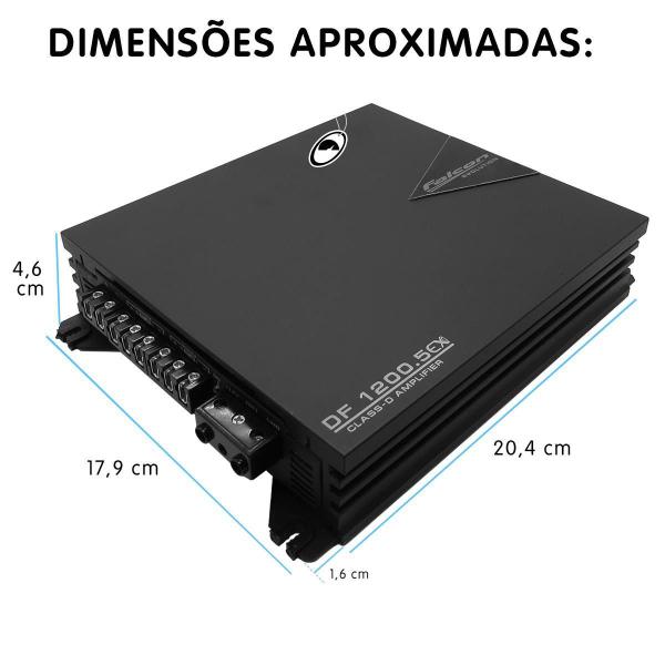 Imagem de Módulo Amplificador Falcon Df 1200.5Ex Digital 1200W Rms 5