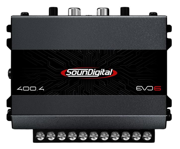 Imagem de Modulo Amplificador Soundigital Sd400 4 Canal 4 Ohms 400Wrms