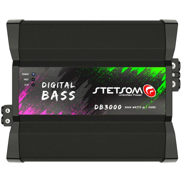 Imagem de Módulo Amplificador Stetsom DB3000 1 Canal 3000W RMS 1 Ohm Digital Bass