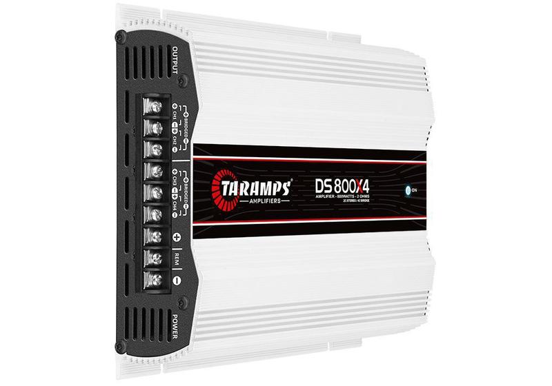 Imagem de Módulo Amplificador Taramps DS 800X4 2 OHMS Classe D (4 Canais 200 Watts RMS)