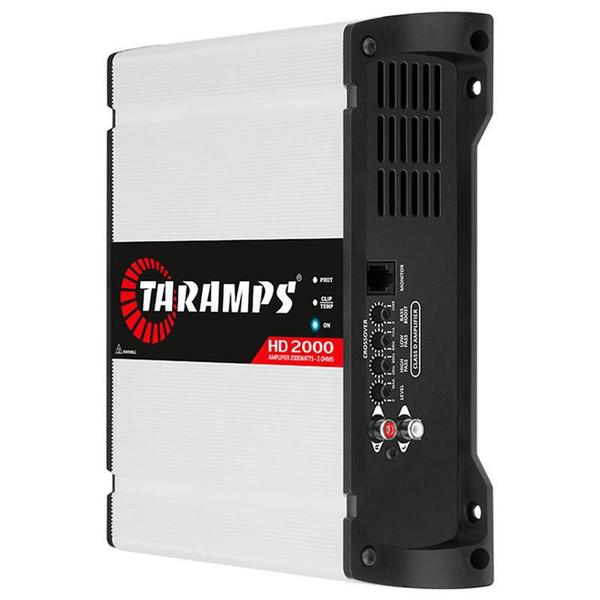 Imagem de Módulo Amplificador Taramps HD 2000 2 Ohms 1 Canal 2000WRMS Som Automotivo