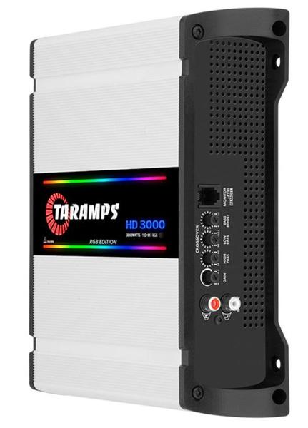 Imagem de Módulo Amplificador Taramps Hd3000 Rgb Led 3000w Rms 4 Ohms