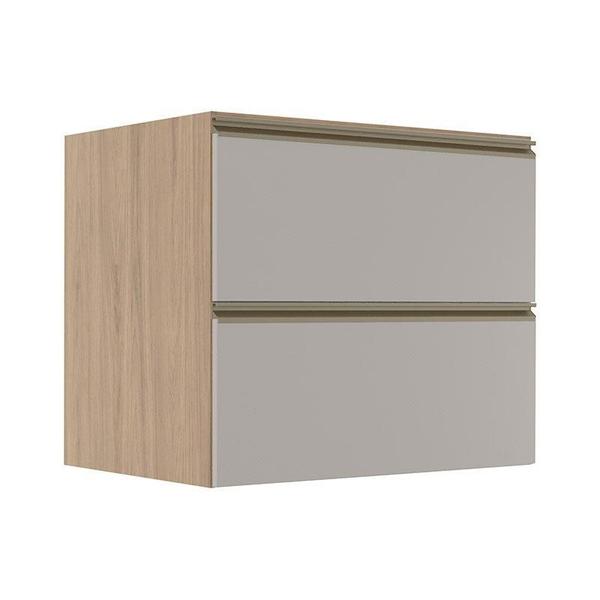 Imagem de Módulo Balcão 80cm 1 Gaveta 1 Porta Basculante 100% MDF Cozinha Modulada Gold Robel Hanover/Fendi