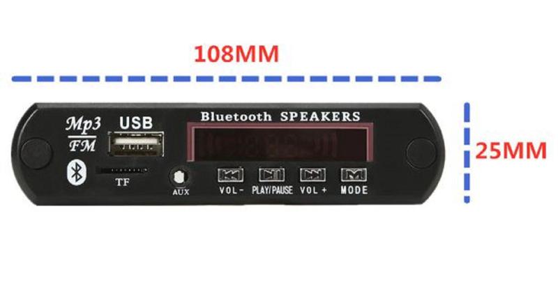 Imagem de Modulo Bluetooth 5.0 amplificada 50w Mp3 player 25+ 25w