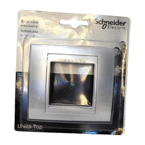 Imagem de Módulo Cego Schneider-Placa 2x2 Cromo Satinado SEU66.002.038