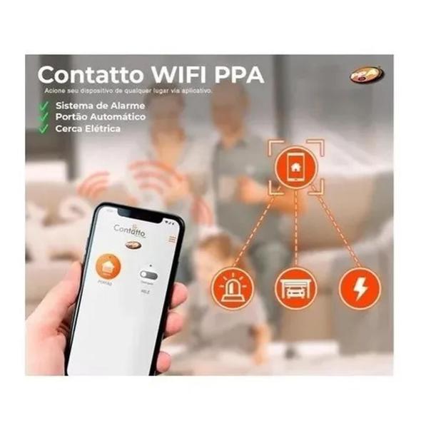 Imagem de Modulo Contatto Wifi Ppa Abre Celular Portão Alarme Cerca (3042)