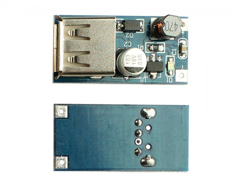 Imagem de MÓDULO CONVERSOR DC-DC STEP UP 0,9~5V 5V 600ma USB