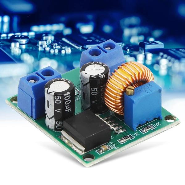 Imagem de Módulo conversor DC para DC Boost 3V-35V para 4V-40V 80W