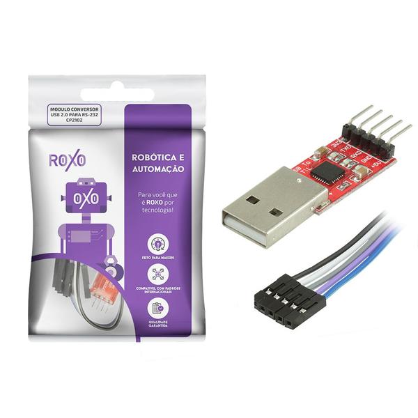 Imagem de Módulo Conversor Usb 2.0 Para Rs232 Ttl Uart 5 Pinos Cp2102