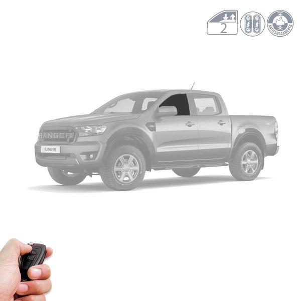 Imagem de Modulo de 2 Vidros Elétricos Ford Ranger 2013 a 2023 Antiesmagamento