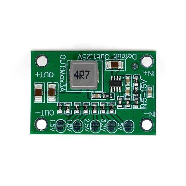 Imagem de Módulo de alimentação KOOBOOK DC DC Step Down 5-16V a 1,25V/1,5 V/1,8 V/2,5 V/3,3 V/5V