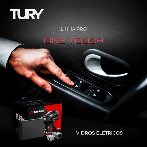 Imagem de Módulo de Automação de Vidros e Retrovisores Elétricos AntiEsmagamento One Touch Tury - PRO3.4BR