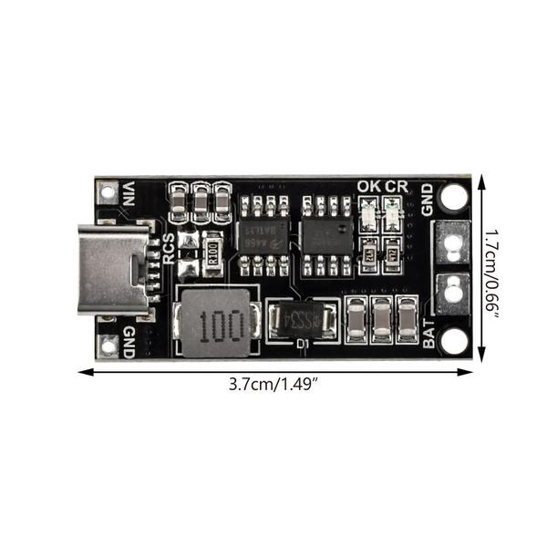 Imagem de Módulo de carga de bateria Adept Type C BMS 3S 2A 12,6V 2PCS