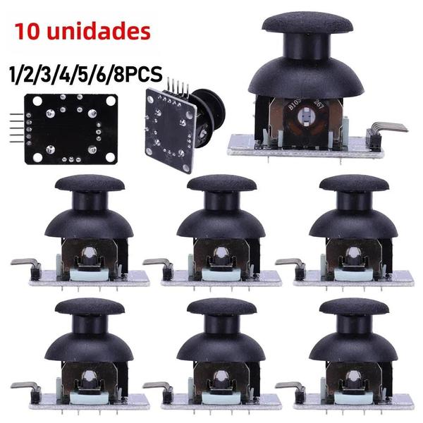 Imagem de Módulo De Joystick XY De Eixo Duplo Para Arduino PS2 Sensor De Alavanca De Controle KY-023 De Alta