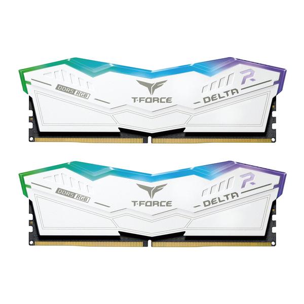 Imagem de Módulo de memória TEAMGROUP T-Force Delta RGB DDR5 32GB (2x16GB)