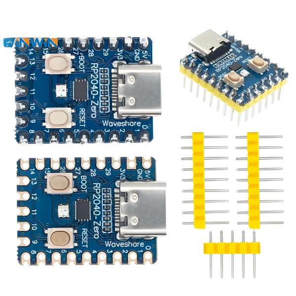 Imagem de Módulo De Placa De Desenvolvimento Zero Dual-core Cortex M0 + RP2040 Para Raspberry Pi PICO 2MB