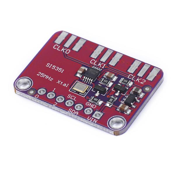 Imagem de Módulo De Placa De Fuga Do Gerador De Relógio DC De Alta Frequência 8KHz-160MHz I2C Si5351A Gerador