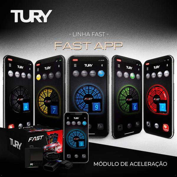 Imagem de Módulo de Potência, Aceleração Corolla / Hilux / Yaris / SW4 / RAV4 / NX / UX / CT / RX / Legacy - Tury FAST3.0A