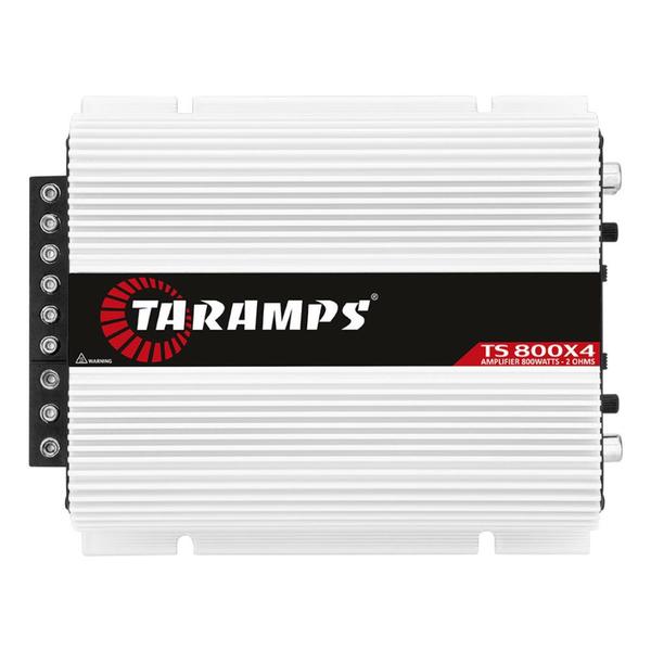 Imagem de Modulo de Potencia Taramps TS800X4 800W RMS 4 Canais 2 OHMS 12,6VDC