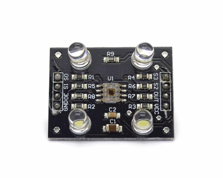 Imagem de Módulo de Reconhecimento de Cores TCS3200 Compatível com Arduino - GC-52