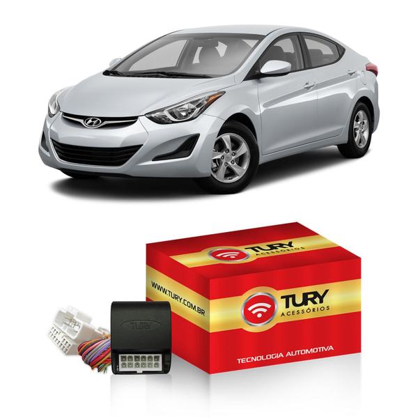 Imagem de Modulo de Vidro com Antiesmagamento Plug & Play Elantra 12/16 Veloster até 12 Sonata 11/14 Tury PRO4.31P