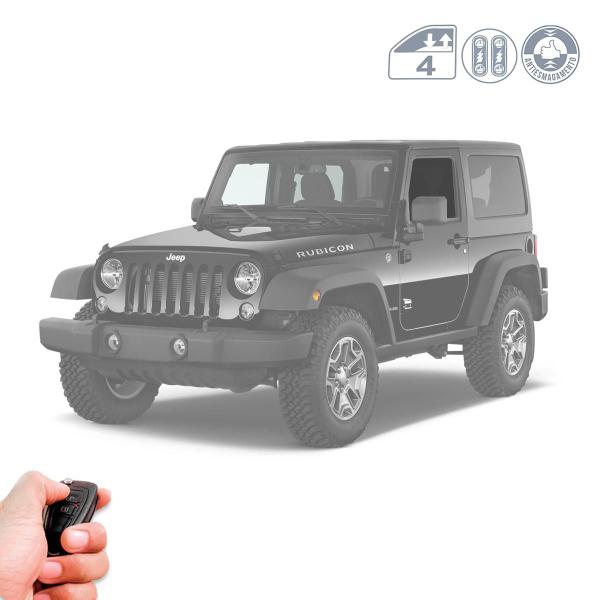 Imagem de Modulo de Vidro Elétrico Jeep Wrangler 2007 a 2021 Antiesmagamento