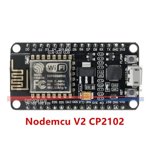 Imagem de Módulo ESP8266 ESP-12E NodeMCU V3/V2 - Placa de Desenvolvimento WiFi com CH340/CP2102/CH9102X