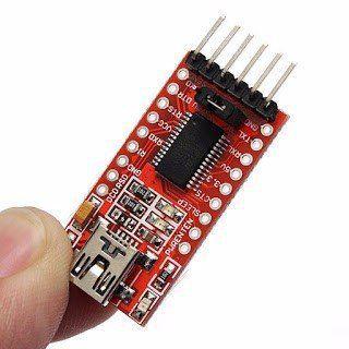 Imagem de Módulo FTDI Conversor USB para TTL RS232 Serial + Cabo Compatível