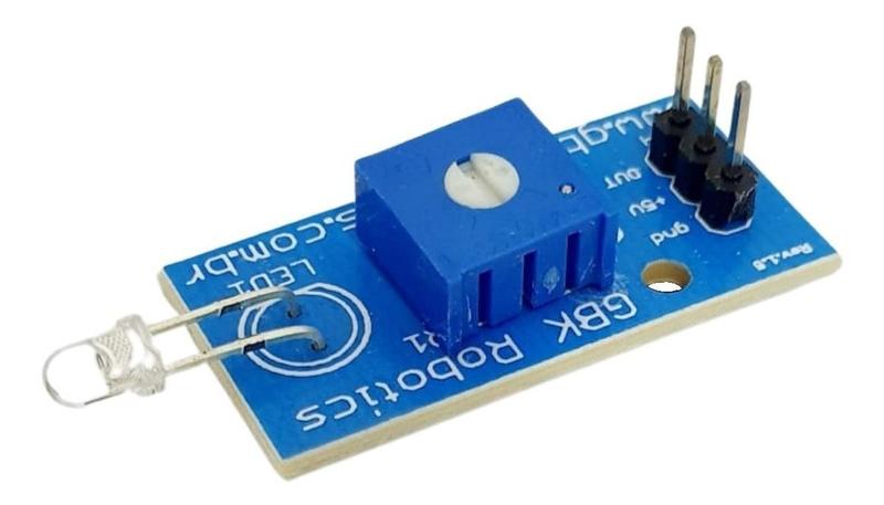 Imagem de Modulo GBK P22 Sensor de Chama IR Infravermelho 3mm Para Arduino Robótica, PIC, Atmel, ARM