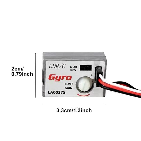 Imagem de Módulo giroscópio de carro RC Ragyzity R484 para WPL D12 (prata)