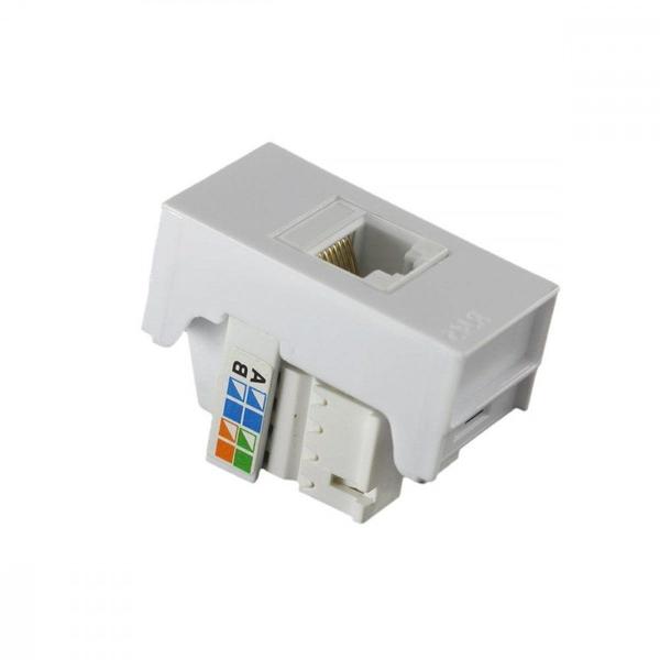 Imagem de Modulo Ilumi Slim (1 Tomada Rede Rj45 8Fio) 8164