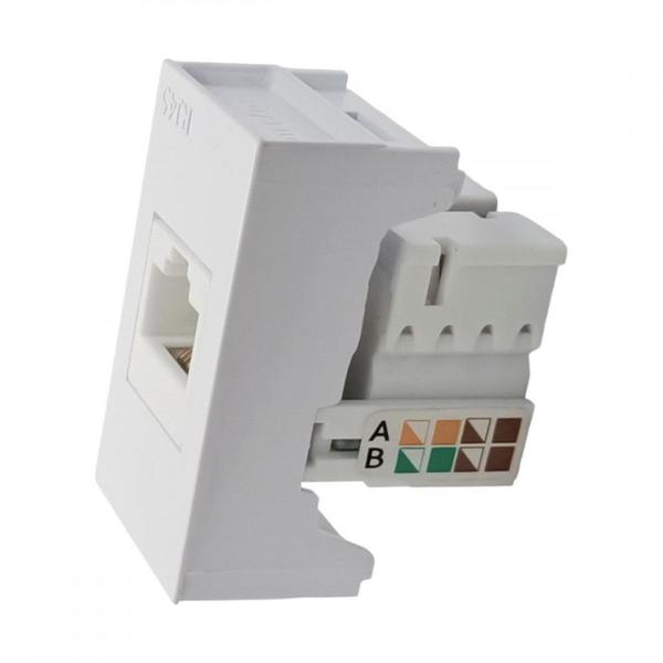 Imagem de Modulo Ilumi Slim Tomada Rj-45 Branco 8164