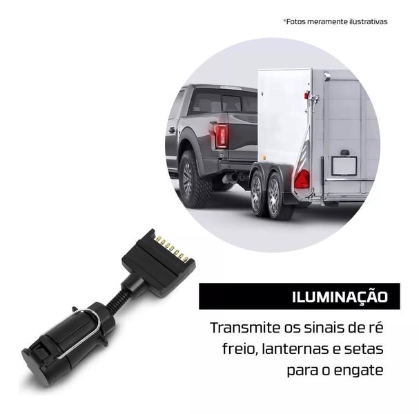 Imagem de Módulo Iluminação De Carretas Engate Ranger 2024 Tury - CONNECT 5 DN