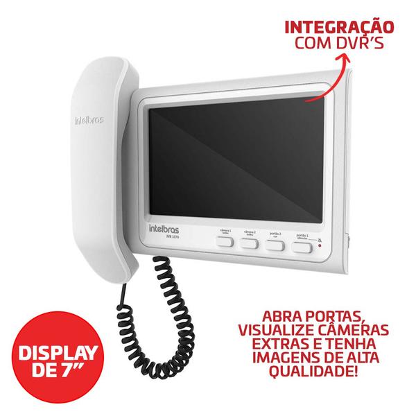 Imagem de Modulo Interno Para Video Porteiro Ivr 1070 Hs Intelbras