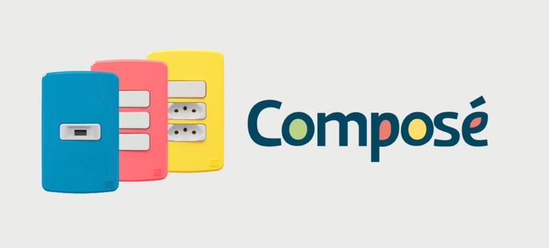 Imagem de Modulo Interruptor Bipolar Paralelo 10A - Weg Compose