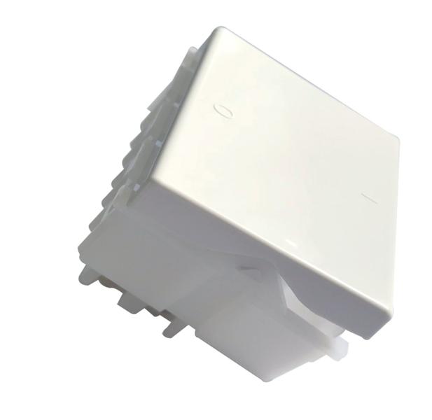 Imagem de Módulo Interruptor Bipolar Simples Tramontina 20 A 250 V Branco