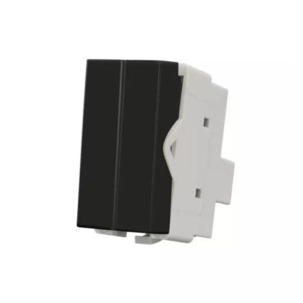 Imagem de Módulo Interruptor Duplo Simples 10A 250V Ebony INFINITI 17988