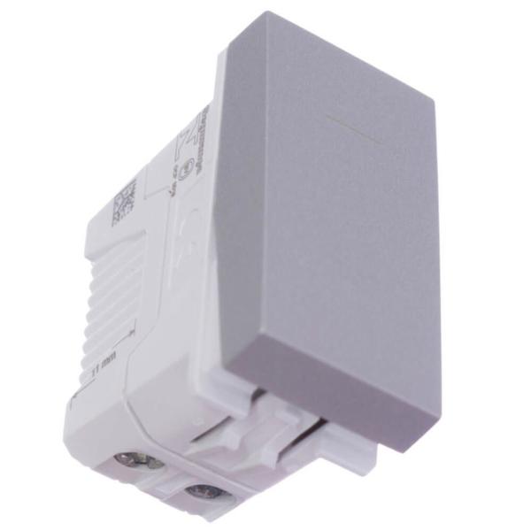 Imagem de Módulo Interruptor Intermediário 10 Amperes 250 Volts 1M  Alumínio Orion - S70110574 - SCHNEIDER