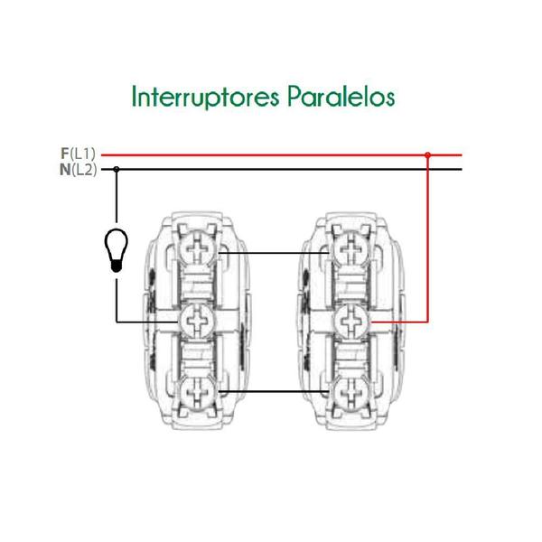 Imagem de Módulo Interruptor Paralelo Preto Gracia 85356 Alumbra