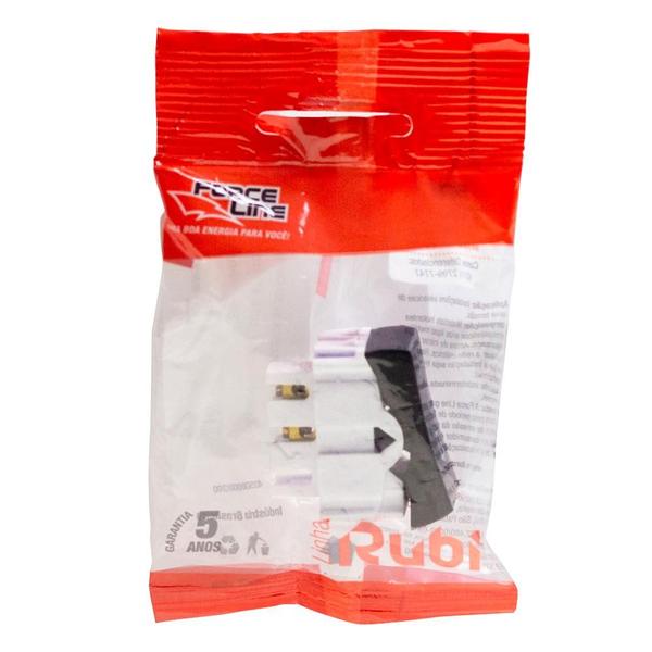 Módulo Interruptor Pulsador 10A 250V Campainha Preto - Force Line Imagem de Módulo Interruptor Pulsador 10A 250V Campainha Preto - Force Line
