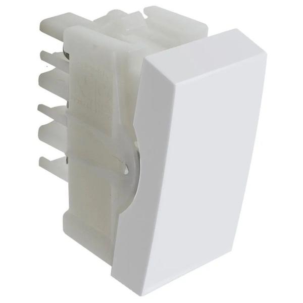 Módulo Interruptor Simples Branco Siena 6011 Alumbra Imagem de Módulo Interruptor Simples Branco Siena 6011 Alumbra