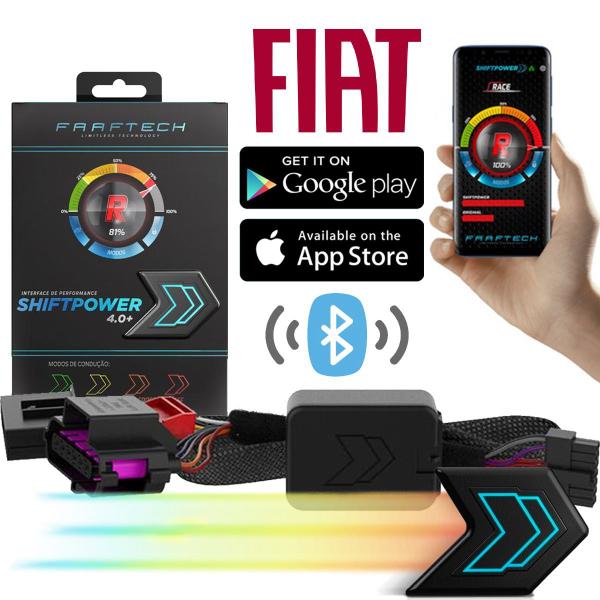 Imagem de Modulo Pedal Acelerador Faaftech Shiftpower Bluetooth Fiat