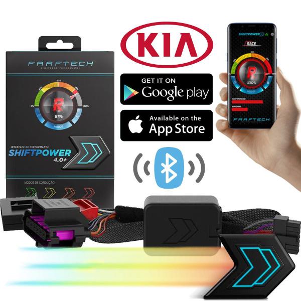 Imagem de Modulo Pedal Acelerador Faaftech Shiftpower Bluetooth Kia