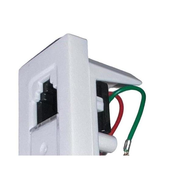 Imagem de Modulo Pial Plus+ 1 Tomada Rj11 - 2 Fios Branco - 615011Bc