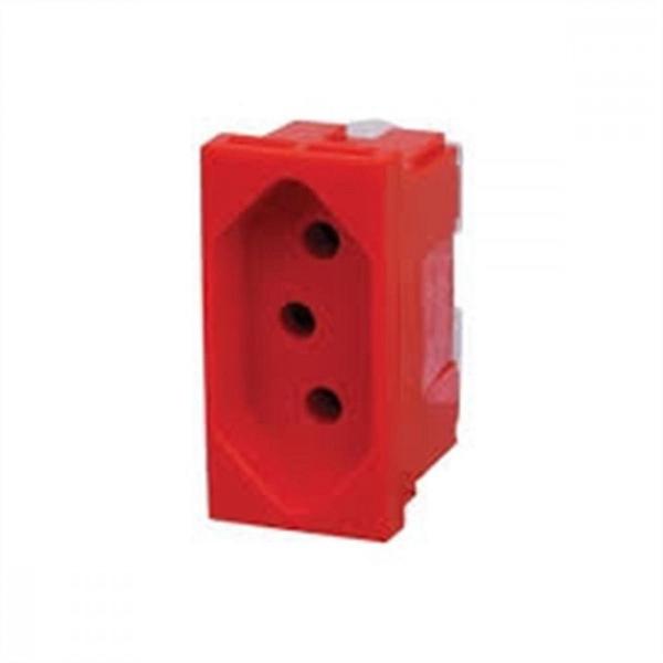 Imagem de Modulo Pial Pop Vermelho 1 Tomada 20A  Lg03020Vm