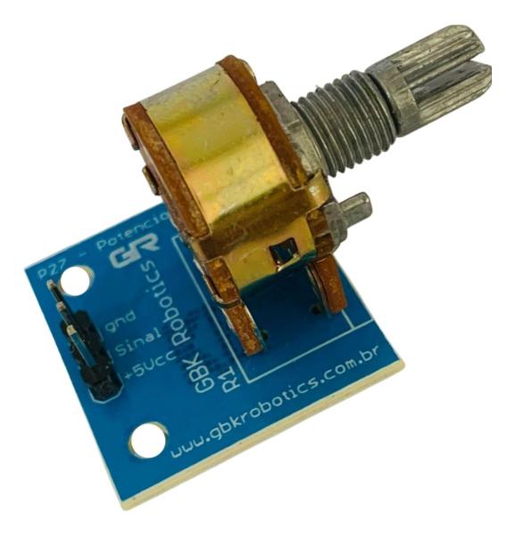 Imagem de Módulo Potenciômetro 10K Gbk P27 Para Arduino